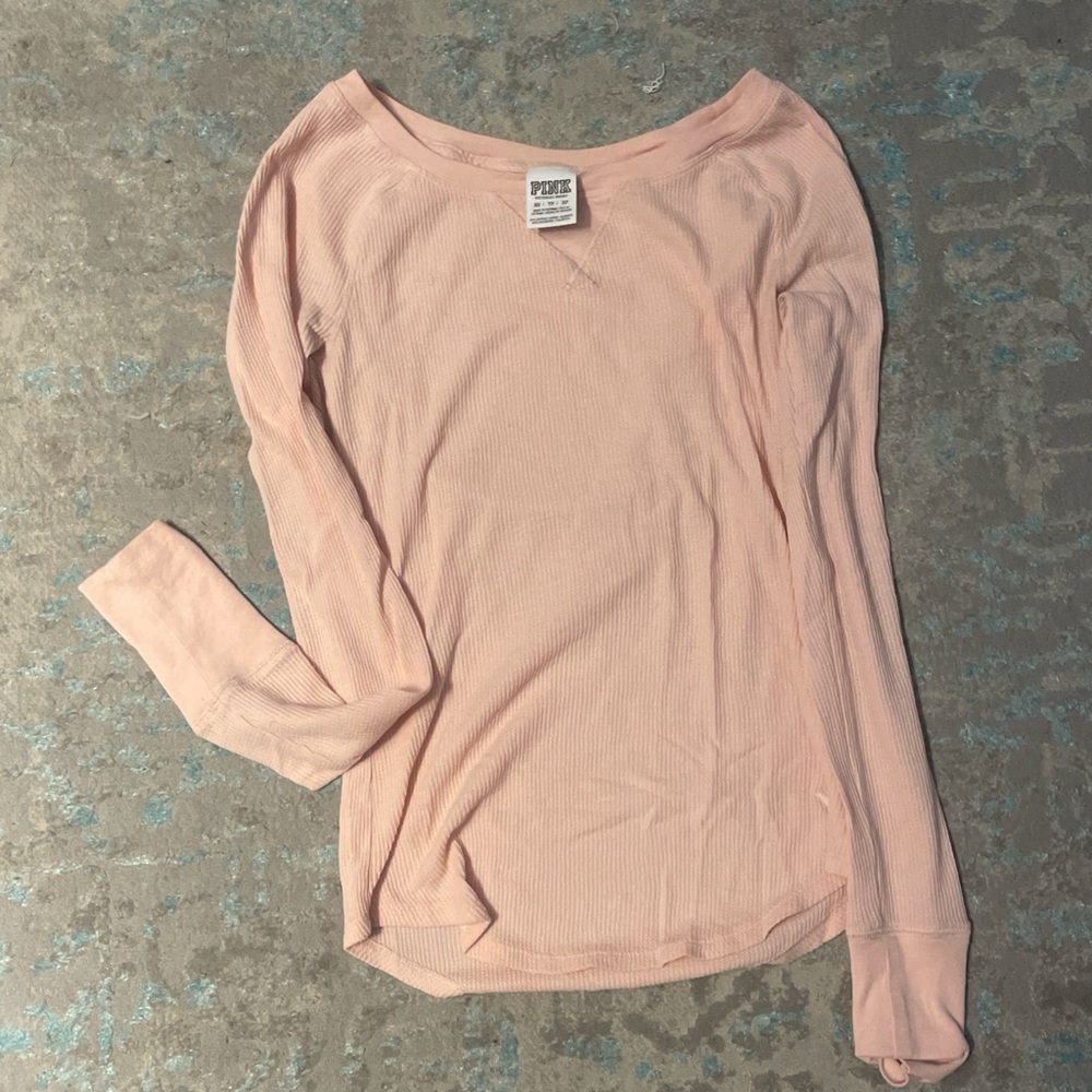 Pink Long Sleeve Top